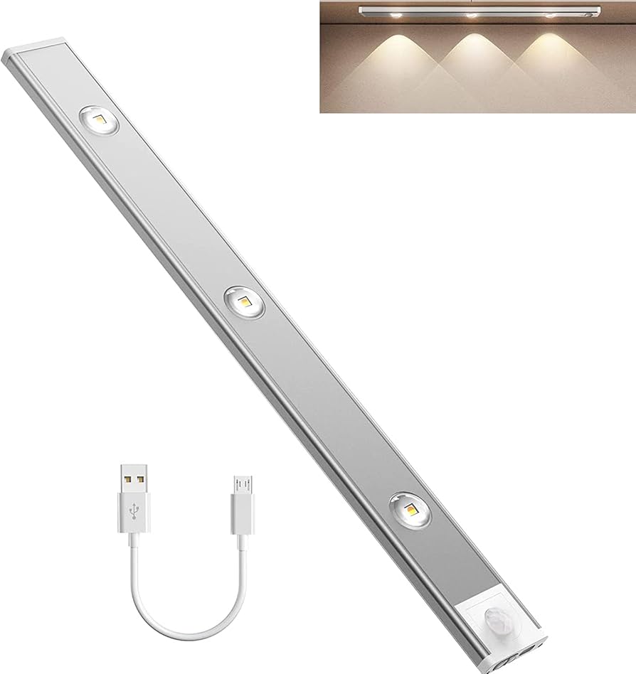 LUCES LED MONTAÑA 40CM | SENSOR DE MOVIMIENTO + LUZ CÁLIDA/FRÍA