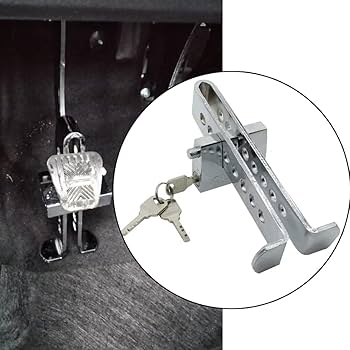 SEGURO TRABAPEDAL ANTIROBO PARA CARRO