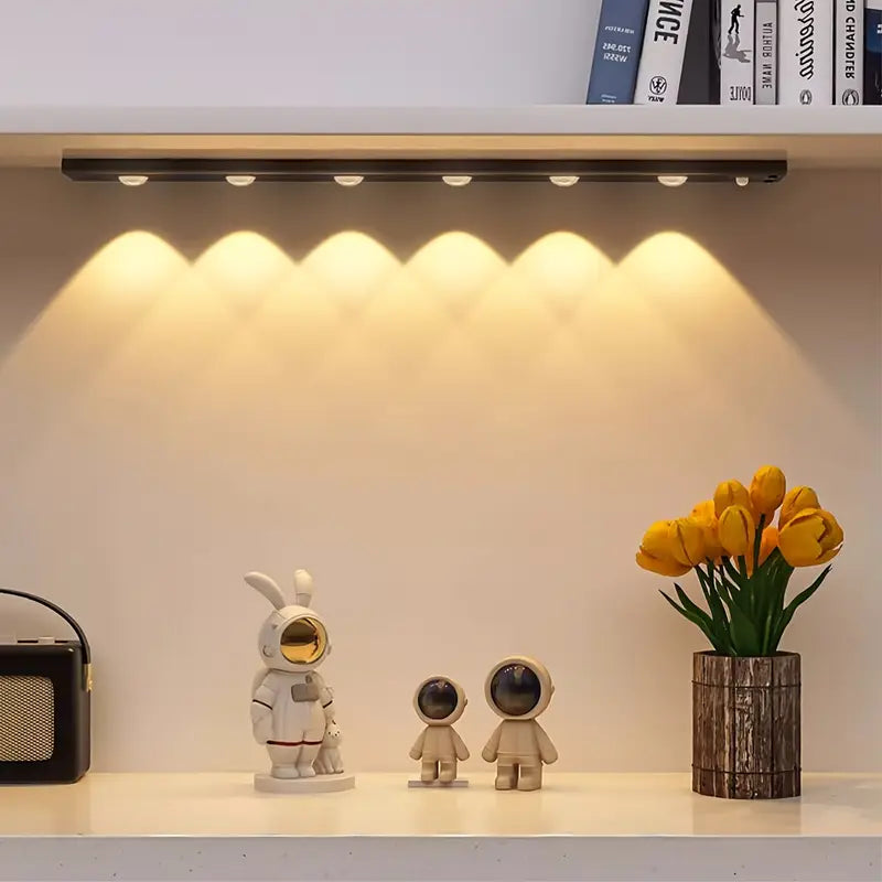 LUCES LED MONTAÑA 40CM | SENSOR DE MOVIMIENTO + LUZ CÁLIDA/FRÍA
