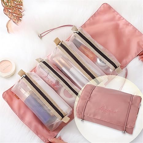 COSMETIQUERA ENROLLABLE PREMIUM + ACCESORIO SORPRESA GRATIS