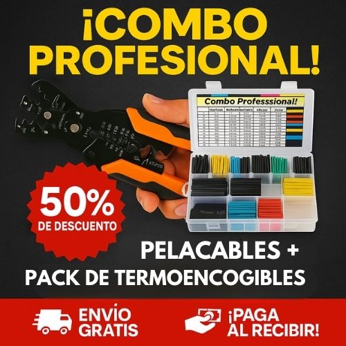 🚨OFERTA ESPECIAL: PELACABLES + TERMOENCOGIBLES RESISTENTES | GUÍA PDF INCLUIDA
