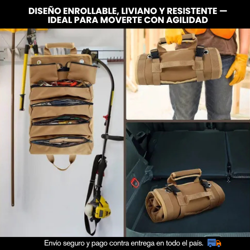 BOLSO PARA HERRAMIENTAS ENROLLABLE