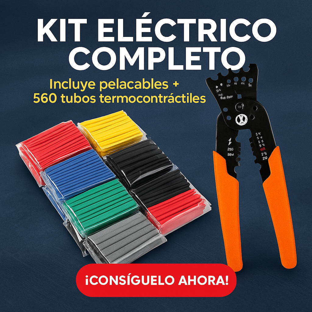 🚨OFERTA ESPECIAL: PELACABLES + TERMOENCOGIBLES RESISTENTES | GUÍA PDF INCLUIDA