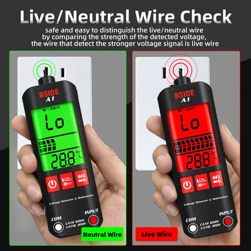 MULTIMETRO DIGITAL INTELIGENTE ANTIQUEMADURAS + ENVIO GRATIS