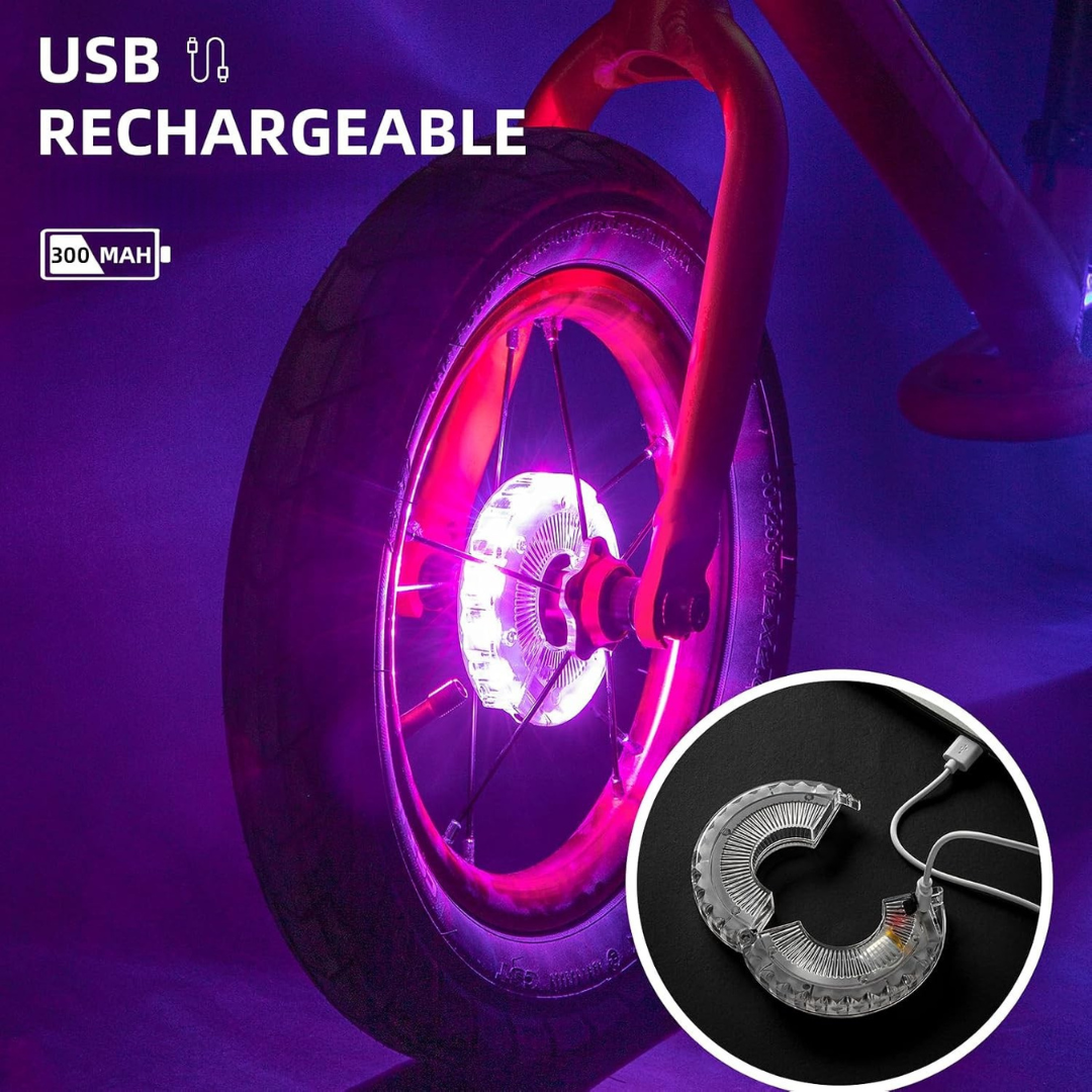 PACK X2 LUCES LED PARA BICICLETA