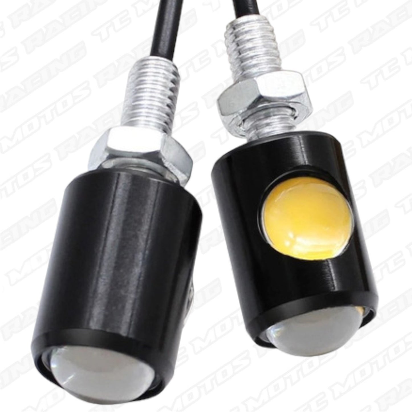 PAR DIRECCIONALES OJO DE AGUILA | LUZ LED + SECUENCIA DINÁMICA