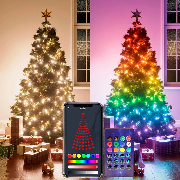 LUZ NAVIDEÑA LED INTELIGENTE BLUETOOTH 10 METROS