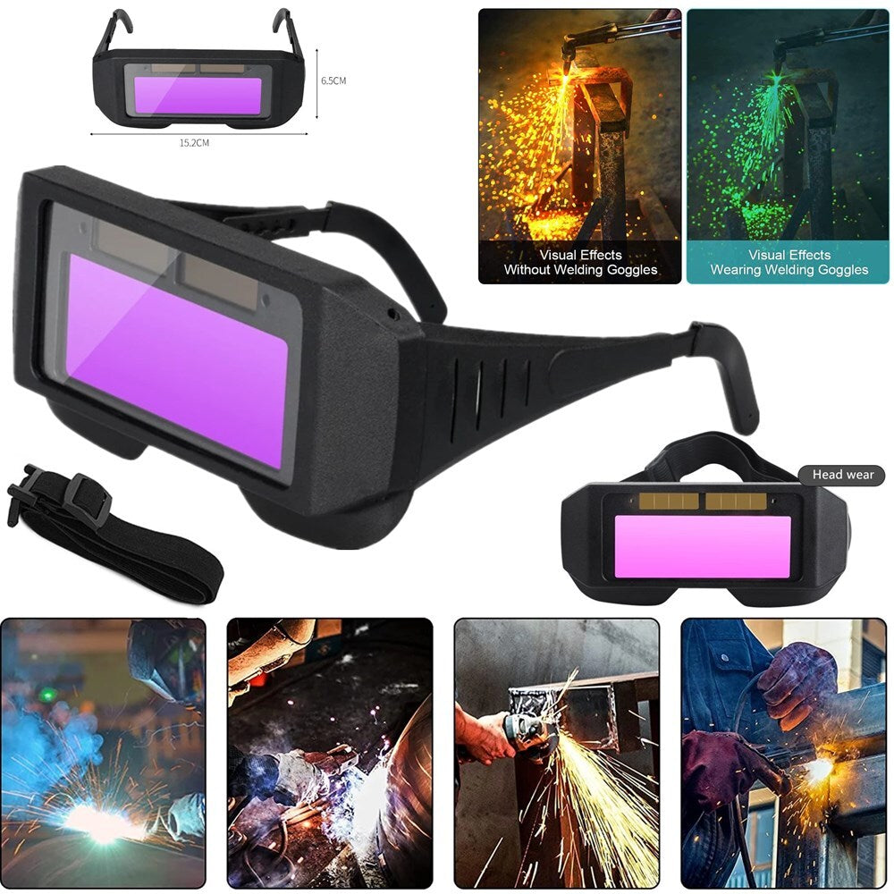 GAFAS DE SOLDADURA INTELIGENTES | AUTO-OSCURECIMIENTO + SENSOR SOLAR