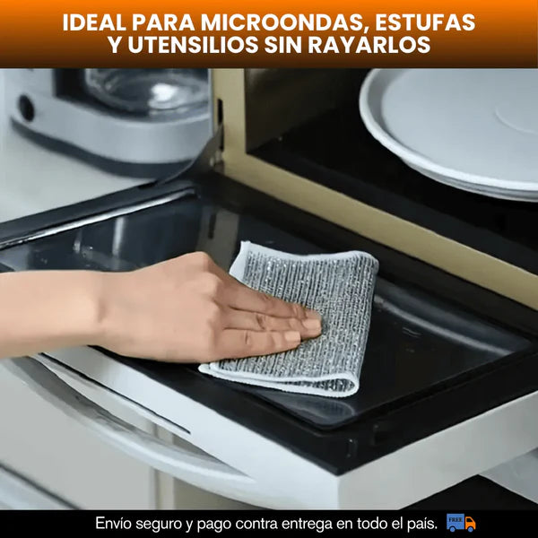 PACK PAÑOS METALICOS MULTIUSOS PAGA 10 LLEVA 20 UNIDADES