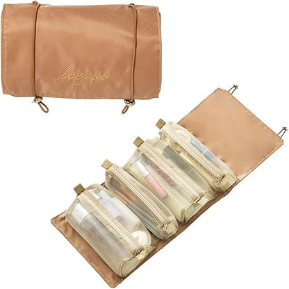 COSMETIQUERA ENROLLABLE PREMIUM + ACCESORIO SORPRESA GRATIS