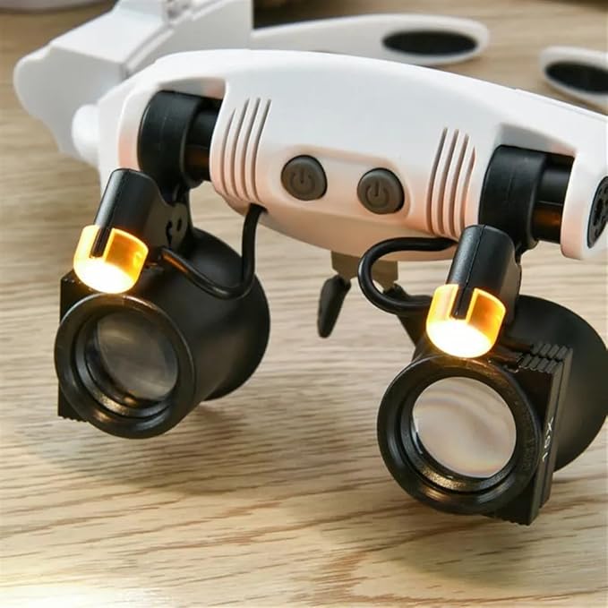 ⏳ ¡ÚLTIMAS UNIDADES!  GAFAS LUPA LED PROFESIONALES + GUIA DE DETALLADO GRATIS