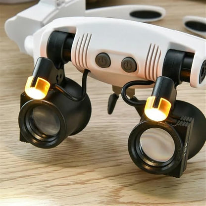 ⏳ ¡ÚLTIMAS UNIDADES!  GAFAS LUPA LED PROFESIONALES + GUIA DE DETALLADO GRATIS