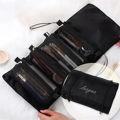 COSMETIQUERA ENROLLABLE PREMIUM + ACCESORIO SORPRESA GRATIS
