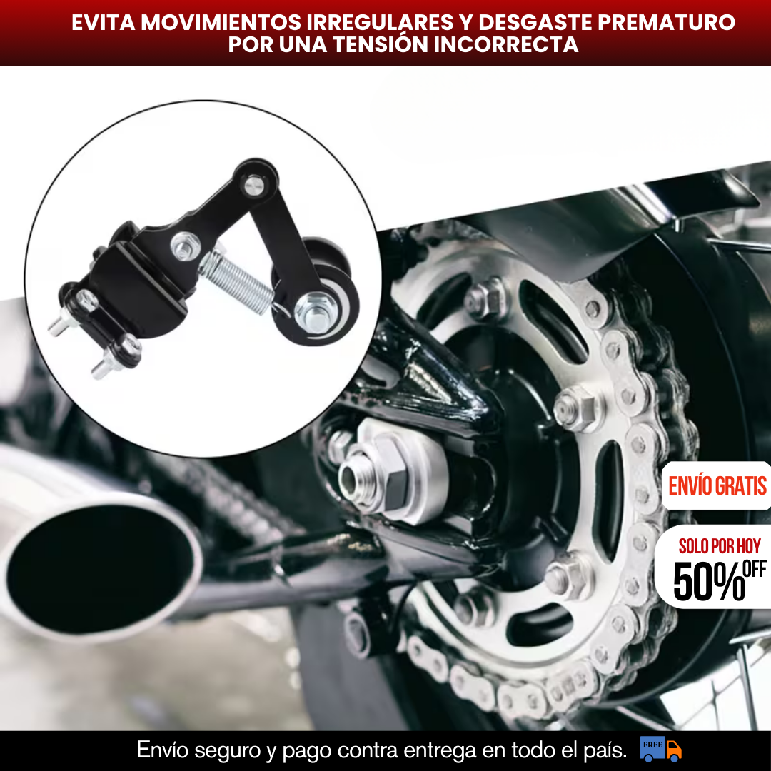 TENSOR DE CADENA PARA MOTO