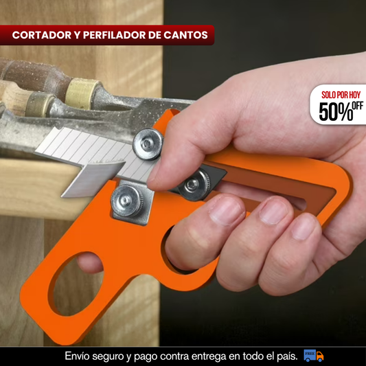 KIT CORTADOR Y PERFILADOR DE CANTO + 2 CUCHILLAS