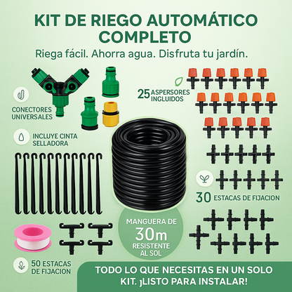 SISTEMA DE RIEGO PARA PLANTAS + SET INSTALACION Y ENVIO GRATIS