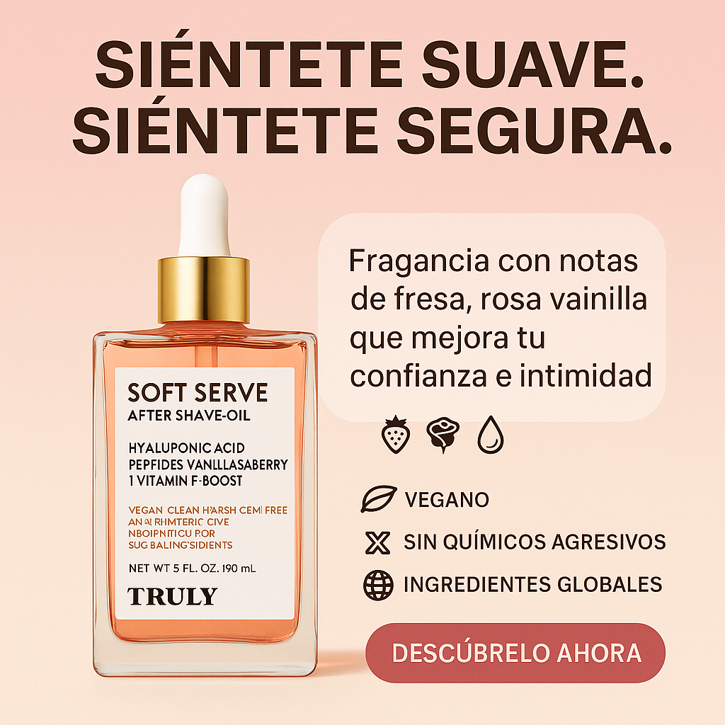 ACEITE SERUM ACLARANTE TRULY 90 ML - FRESA/VAINILLA