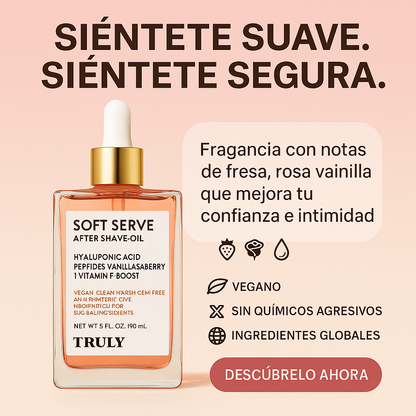 ACEITE SERUM ACLARANTE TRULY 90 ML - FRESA/VAINILLA