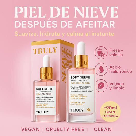 ACEITE SERUM ACLARANTE TRULY 90 ML - FRESA/VAINILLA