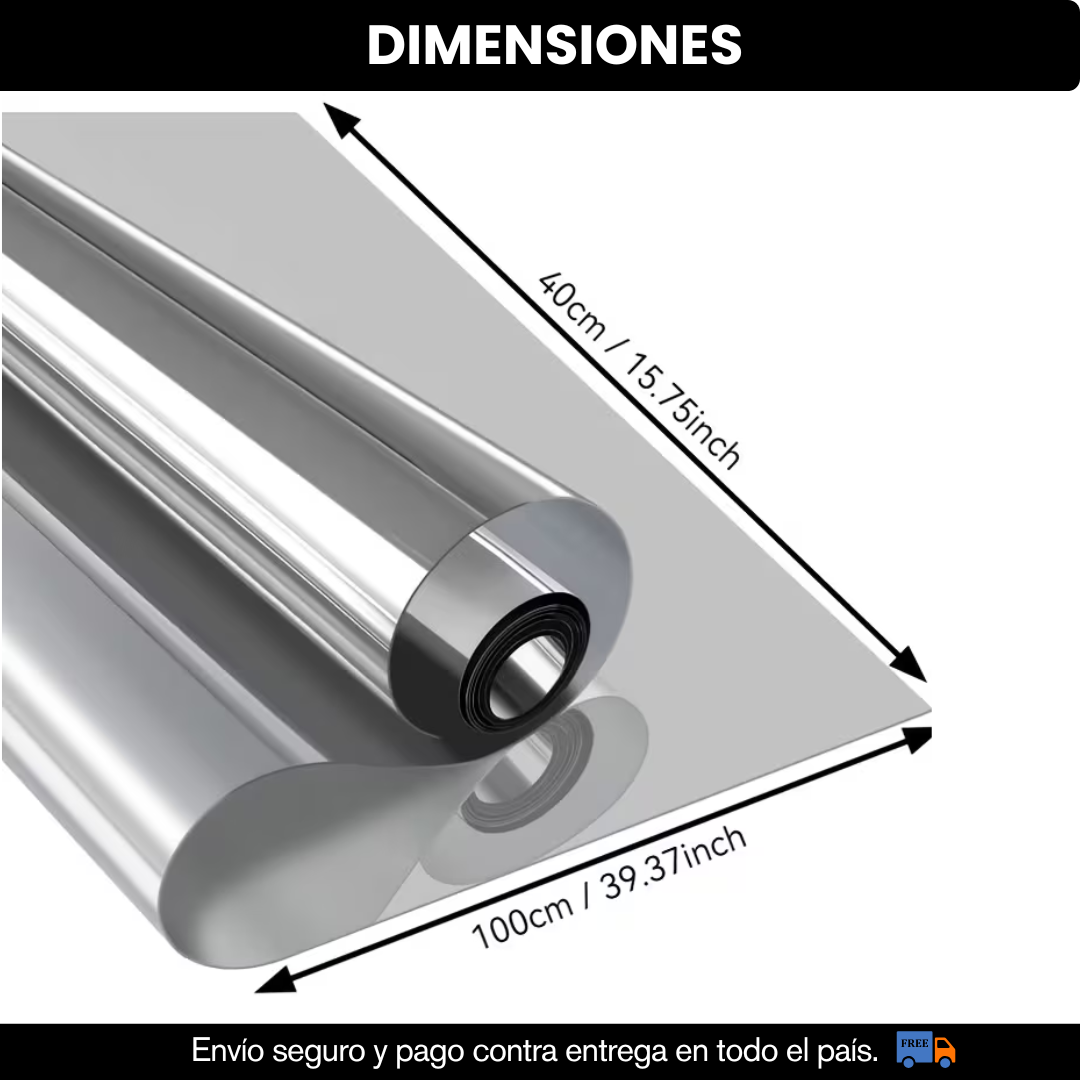 POLARIZADO EFECTO ESPEJO PARA PUERTAS Y VENTANAS