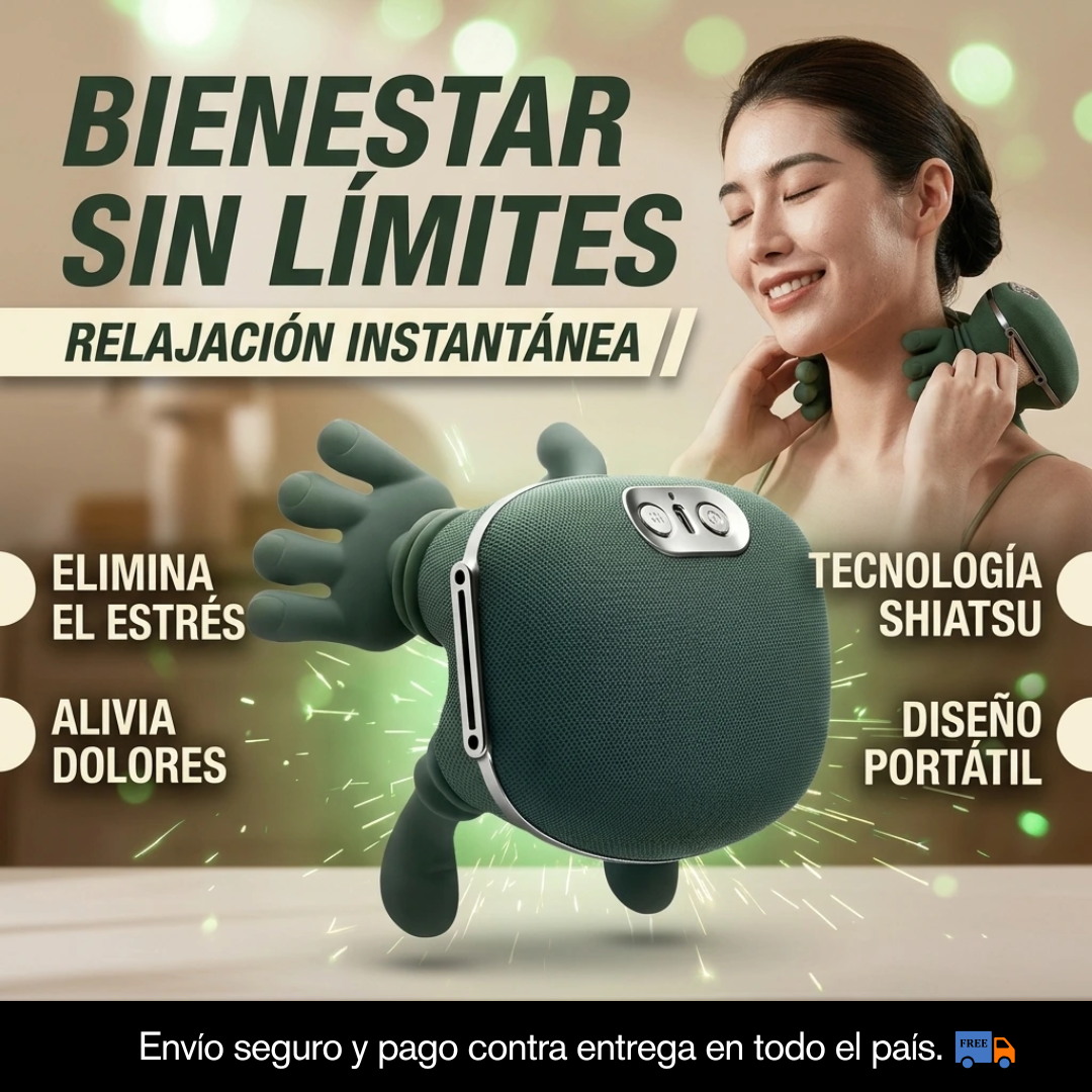 MASAJEADOR CERVICAL TEMPERATURA AJUSTABLE