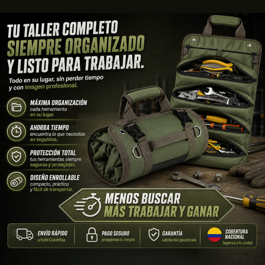 BOLSO PARA HERRAMIENTAS ENROLLABLE