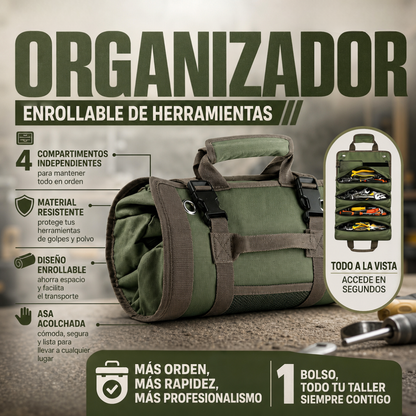 BOLSO PARA HERRAMIENTAS ENROLLABLE