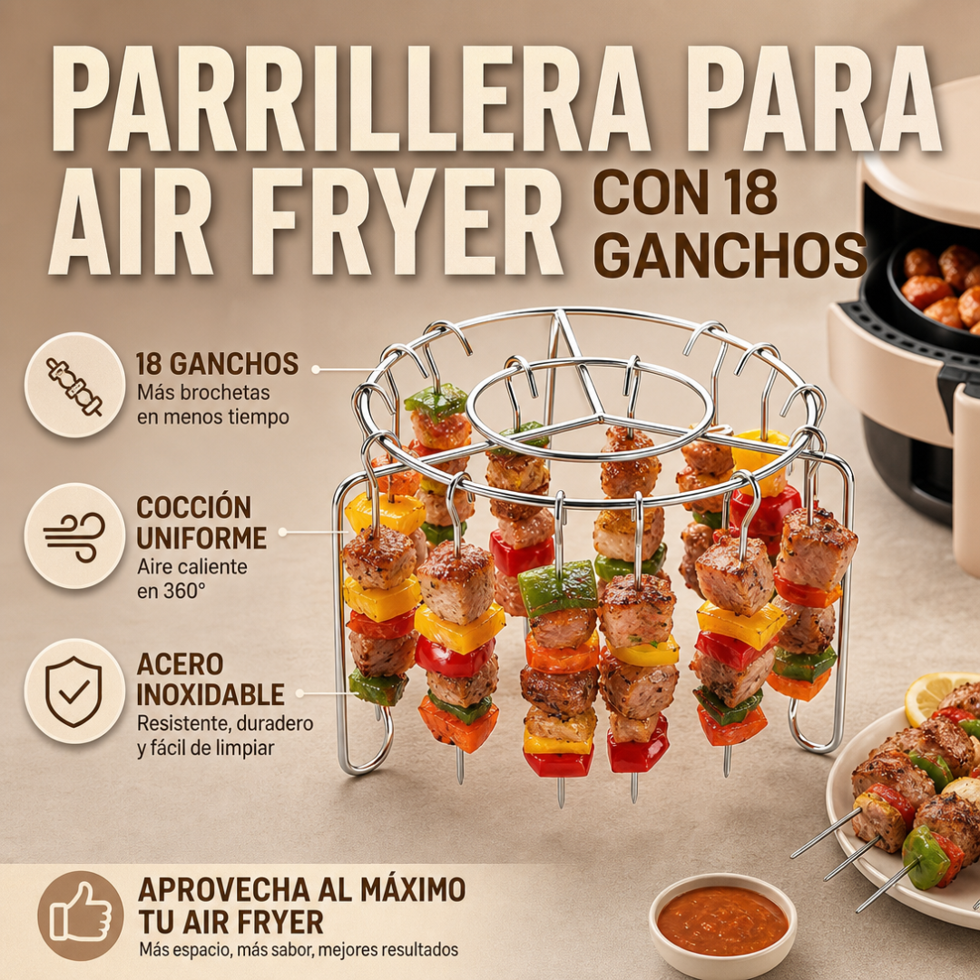 PARRILLERA PARA AIR FRYER