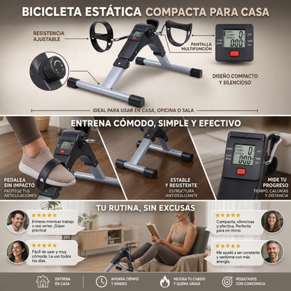MINI BICICLETA ESTATICA TERAPEUTICA
