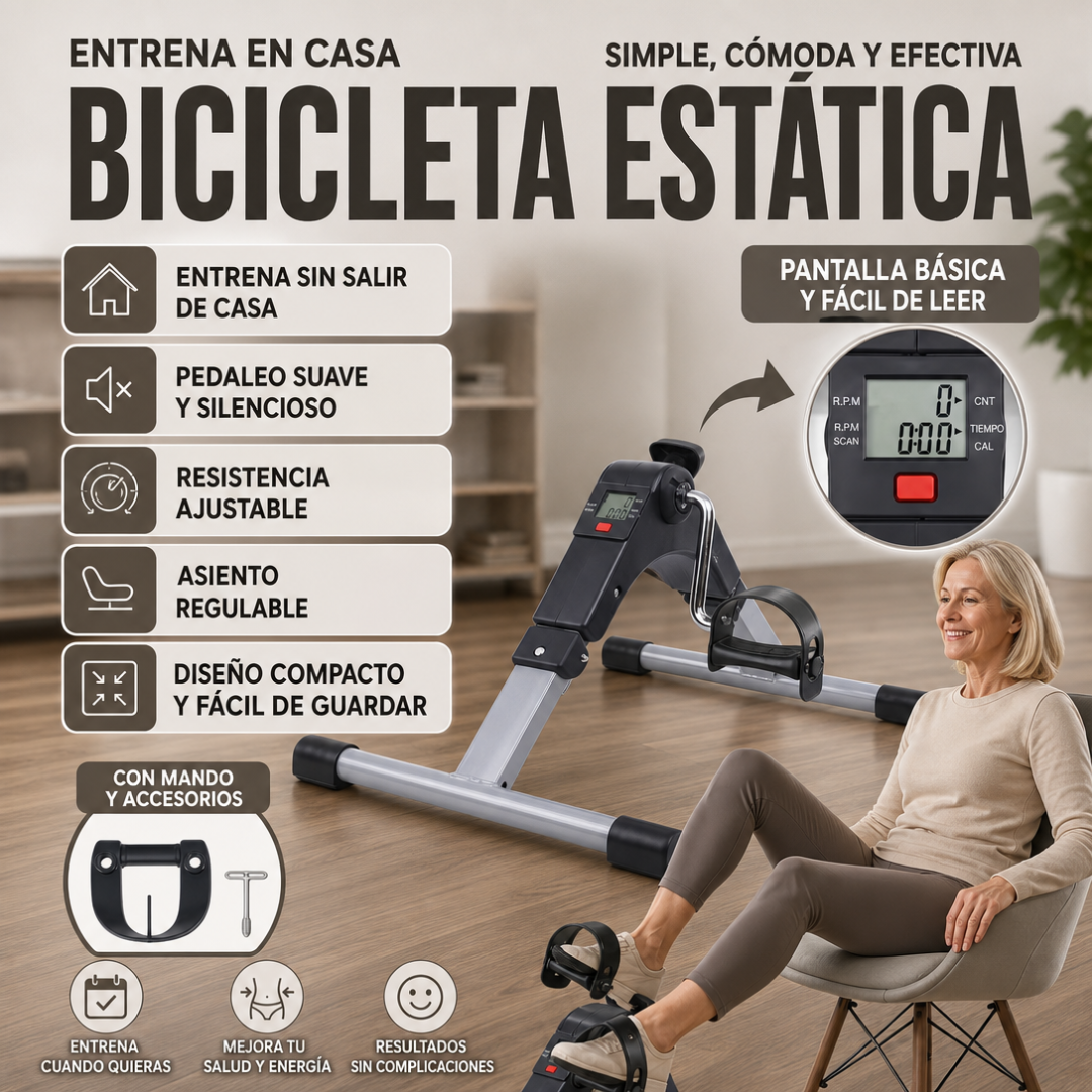 MINI BICICLETA ESTATICA TERAPEUTICA