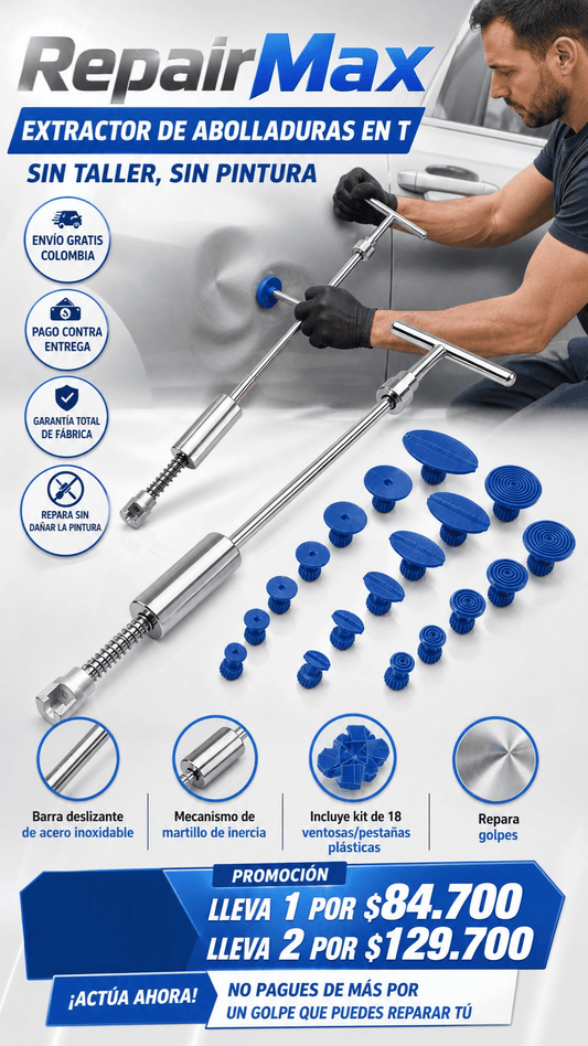 KIT REPARADOR ABOLLADURAS
