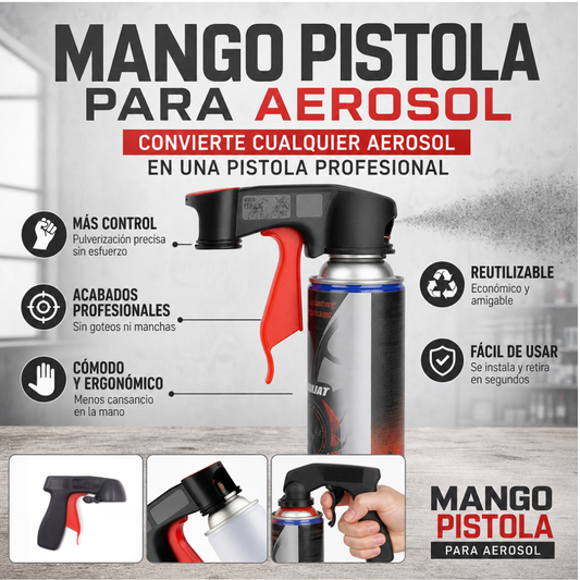 MANGO PISTOLA PARA AEROSOL Y SPRAY