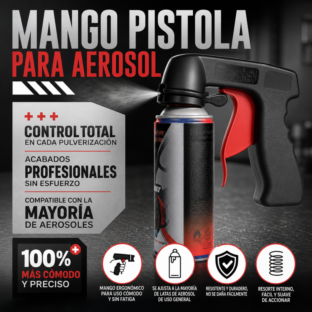 MANGO PISTOLA PARA AEROSOL Y SPRAY