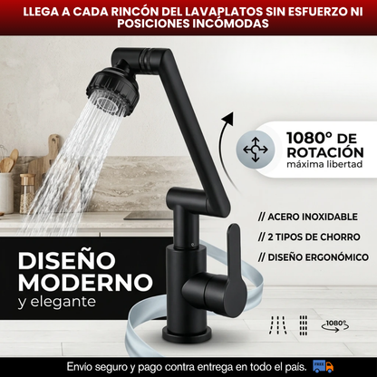 GRIFO 360° GRADOS CON BRAZO MECANICO