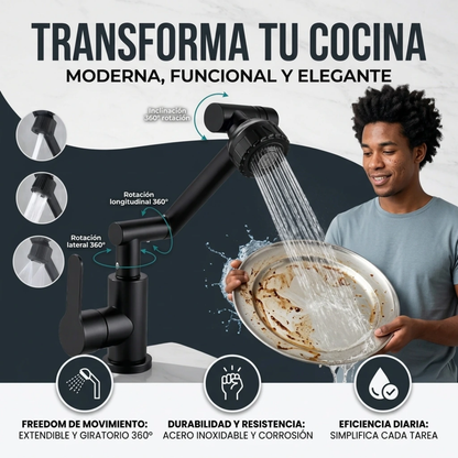 GRIFO 360° GRADOS CON BRAZO MECANICO
