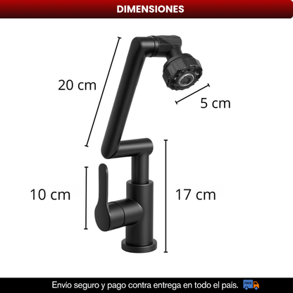 GRIFO 360° GRADOS CON BRAZO MECANICO