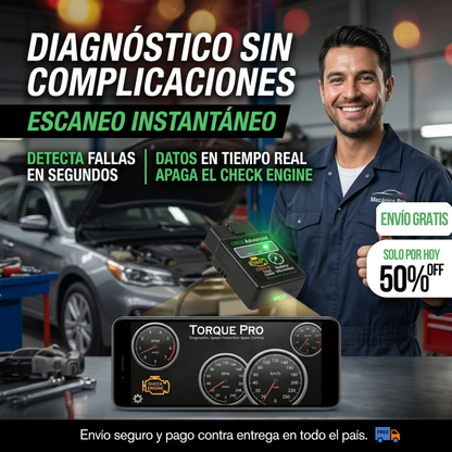 ESCANER AUTOMOTRIZ PROFESIONAL BLUETOOTH