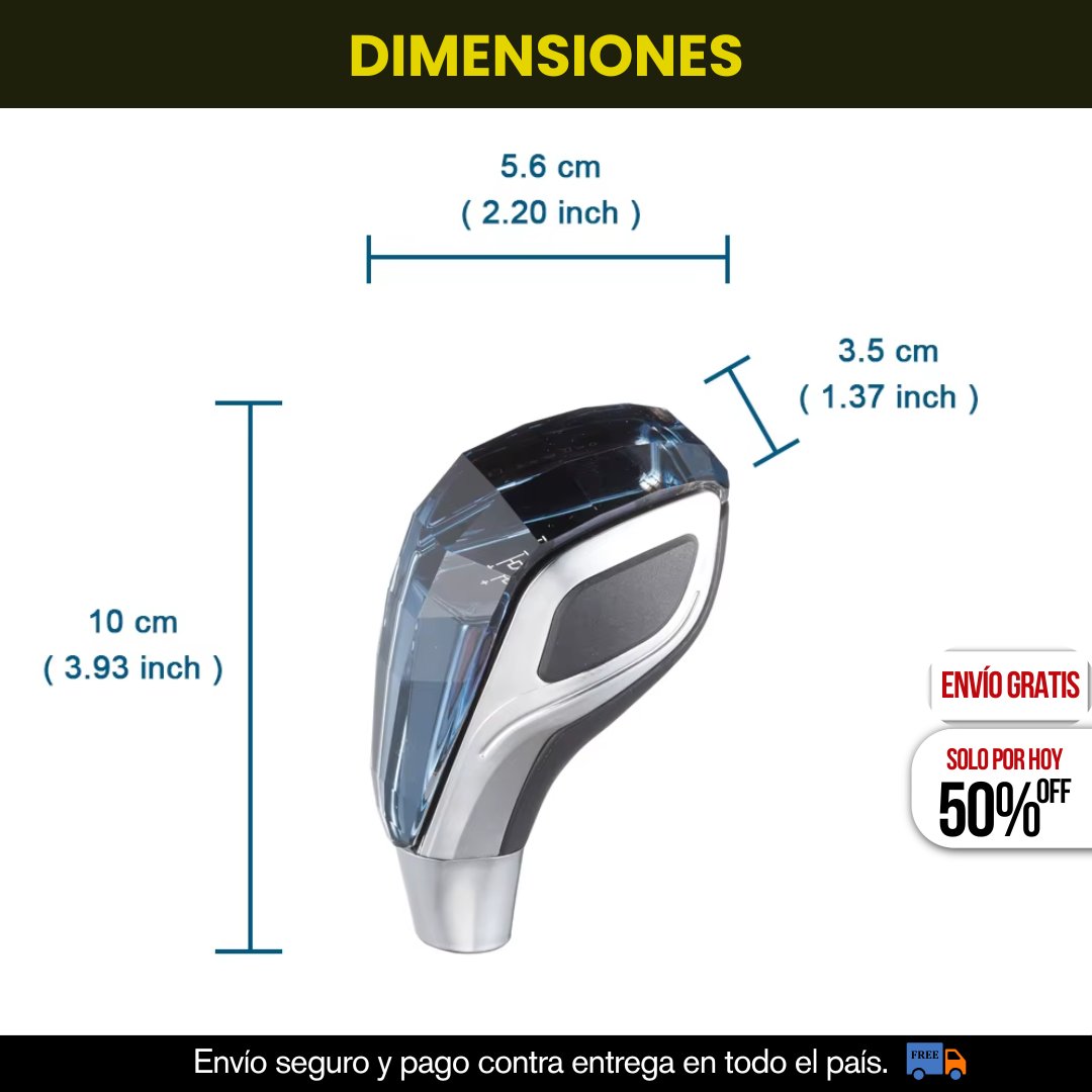 PERILLA UNIVERSAL LED PARA PALANCA