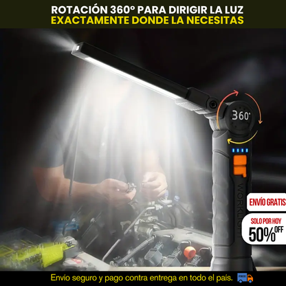 LINTERNA MAGNETICA 360° - PAGA 1 LLEVA 2