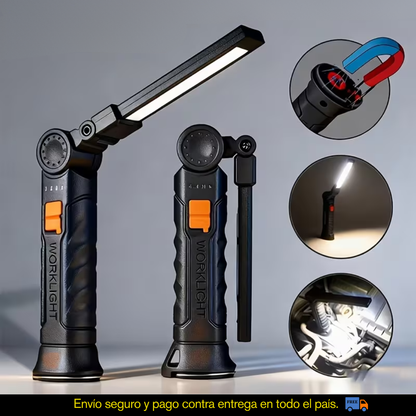LINTERNA MAGNETICA 360° - PAGA 1 LLEVA 2