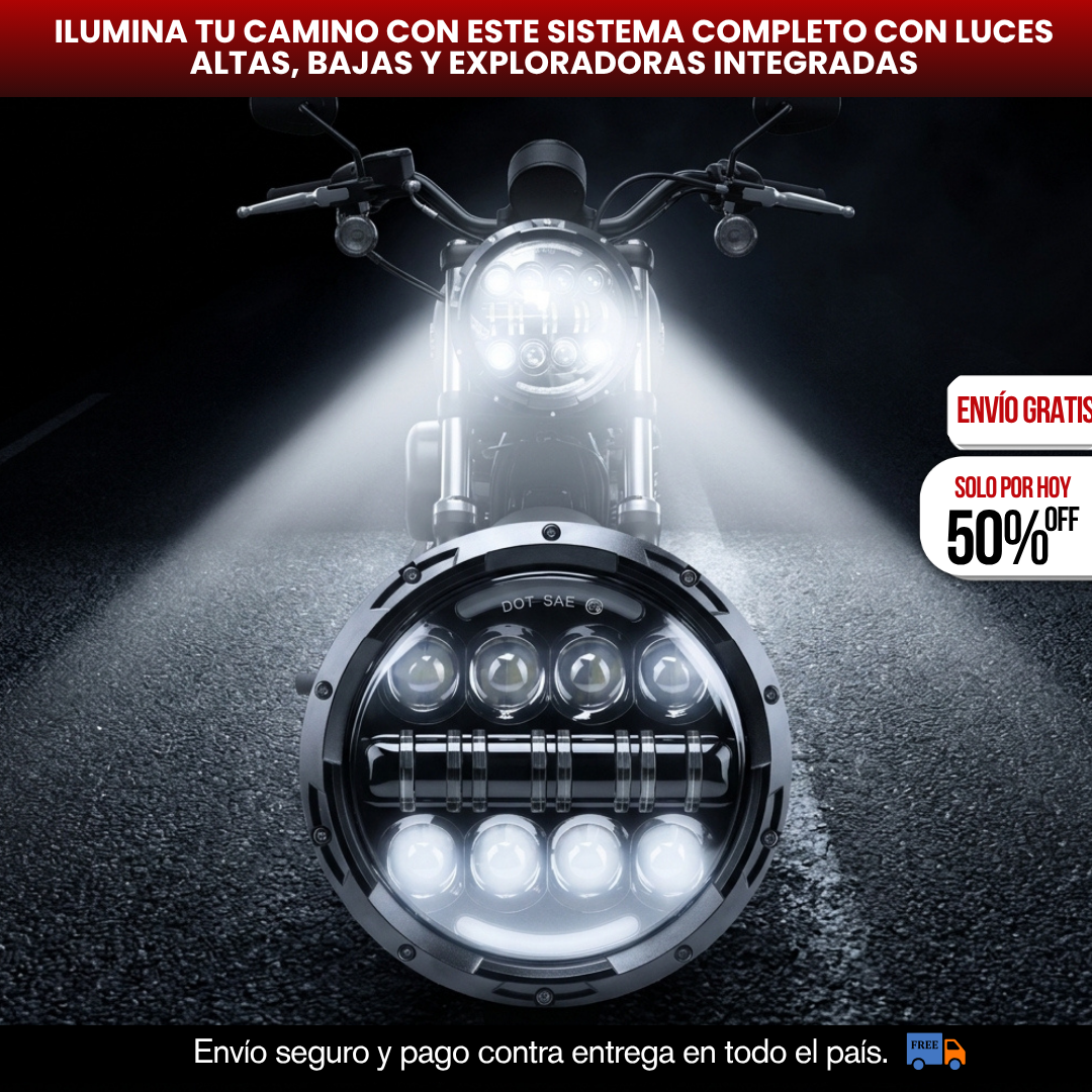 FARO LED 7 PULGADAS