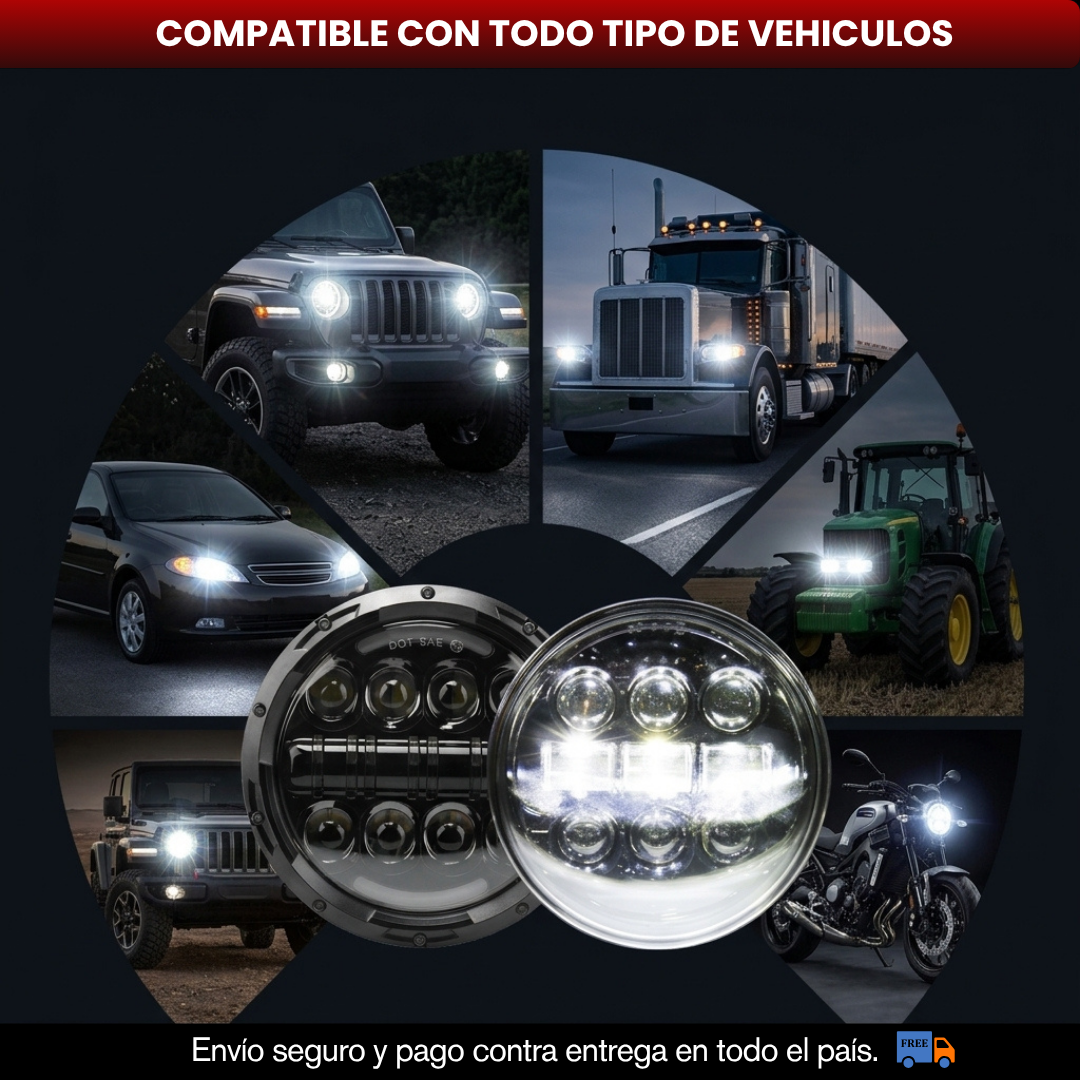 FARO LED 7 PULGADAS
