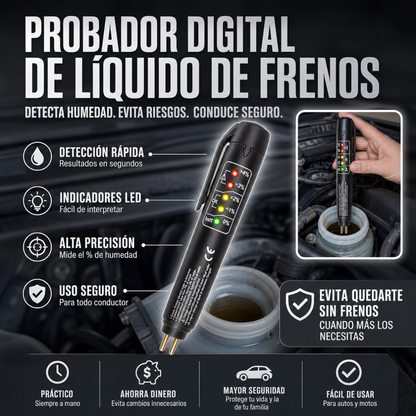 PROBADOR DE LIQUIDO DE FRENOS