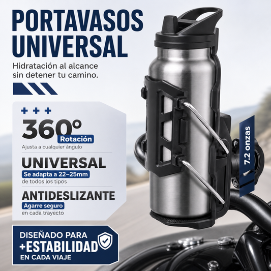 PORTABEBIDAS PARA BICICLETAS Y MOTOS