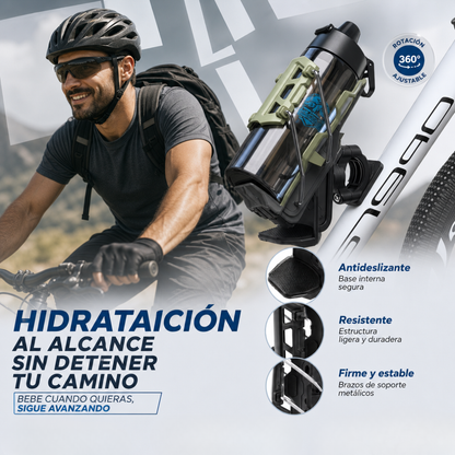 PORTABEBIDAS PARA BICICLETAS Y MOTOS