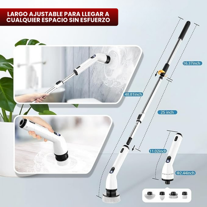 KIT CEPILLO MULTIUSOS ELECTRICO 9 EN 1