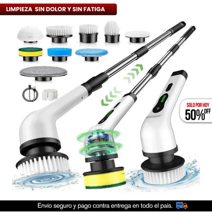 KIT CEPILLO MULTIUSOS ELECTRICO 9 EN 1