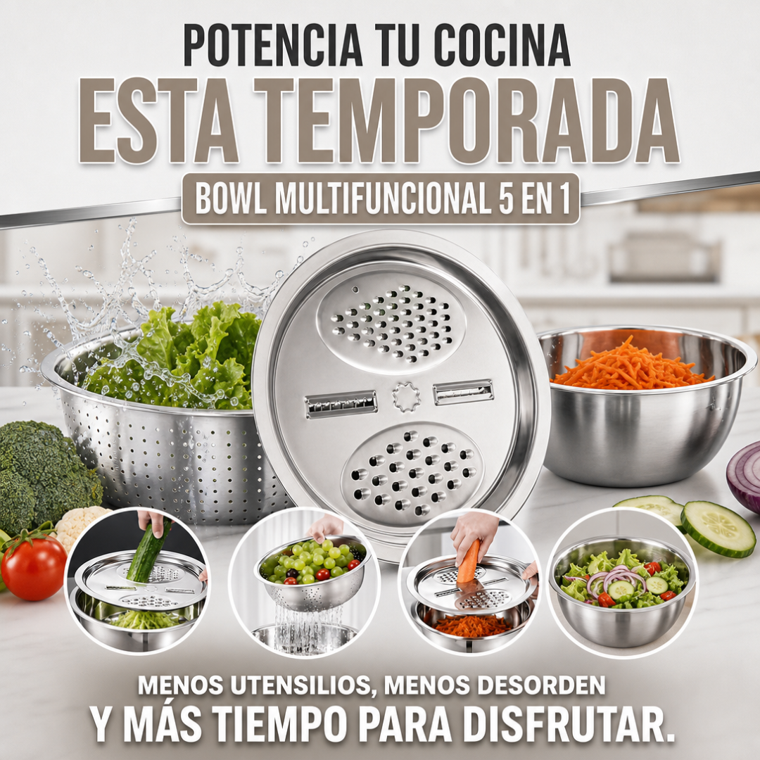BOWL MULTIFUNCIONAL 5 EN 1