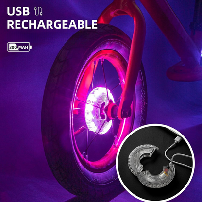 PACK X2 LUCES LED PARA BICICLETA