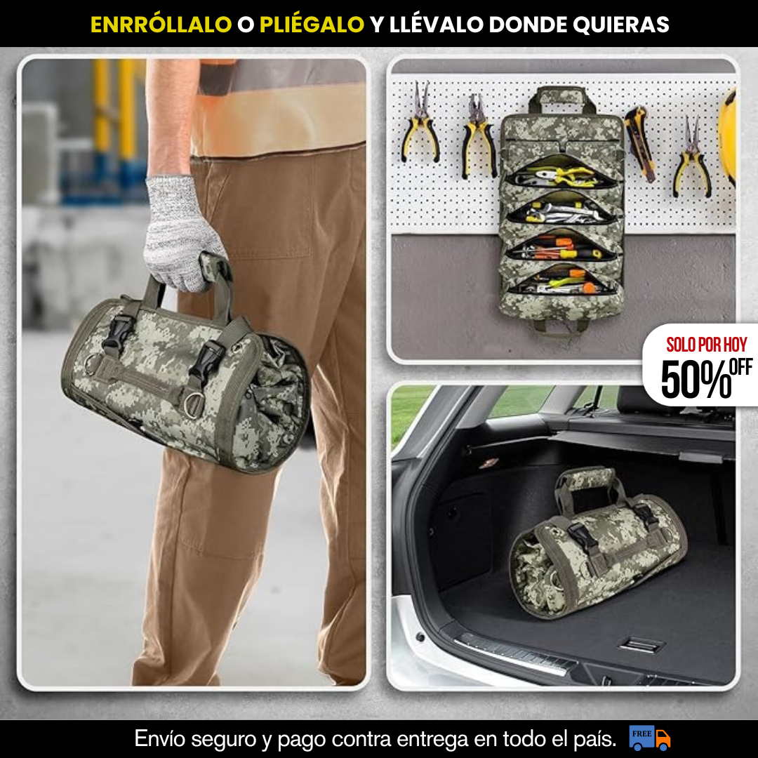 BOLSO PARA HERRAMIENTAS ENROLLABLE